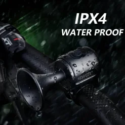 Cozy Living Camping Im Freien|Outdoor-Artikel-Batteriebetriebene Fahrradhupe – Lautes, langlebiges Fahrradzubehör