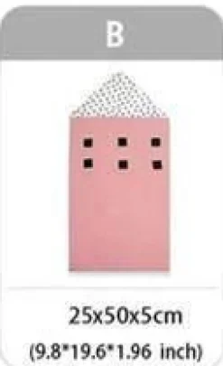 Kinder The Decor Haven Kinderwagen & Zubehör-Baumwollkissen mit Krokodilhausmotiv – Dekokissen für Babybett