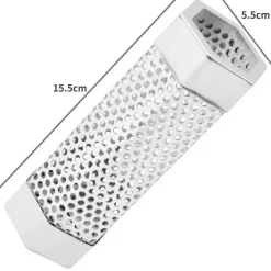 Trail u0026 Beyond Camping-Werkzeuge|Camping Im Freien-BBQ-Räucherrohr aus Edelstahl – Sechseckiges Design für verbesserten Geschmack