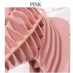 Cozy Living Möbel-Bücherregal aus Holz im Elefantenstil – Hochwertige Möbel im europäischen Stil