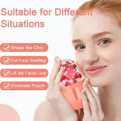 Tom Küche & Esszimmer-Beauty Ice Cube Tray Gesichtsroller - Hautpflege-Werkzeugset