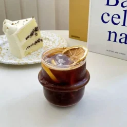 Tom Küche & Esszimmer-Becher aus Borosilikatglas – Vielseitiger Kaffee- und Cocktailbecher