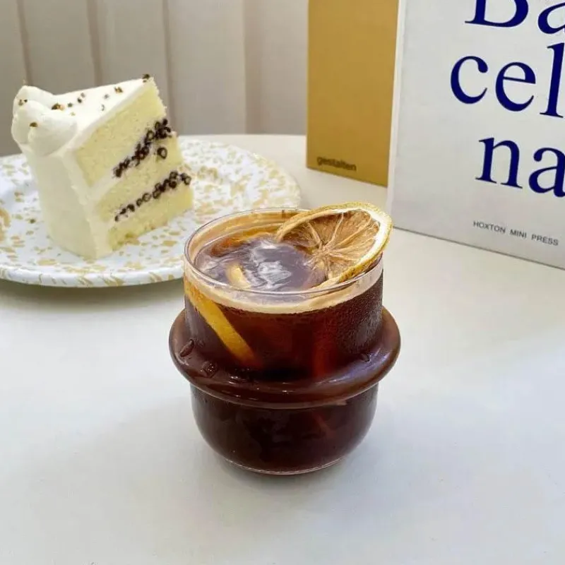 Tom Küche & Esszimmer-Becher aus Borosilikatglas – Vielseitiger Kaffee- und Cocktailbecher