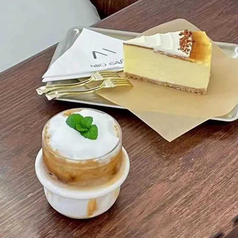 Tom Küche & Esszimmer-Becher aus Borosilikatglas – Vielseitiger Kaffee- und Cocktailbecher