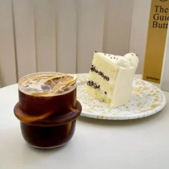 Tom Küche & Esszimmer-Becher aus Borosilikatglas – Vielseitiger Kaffee- und Cocktailbecher