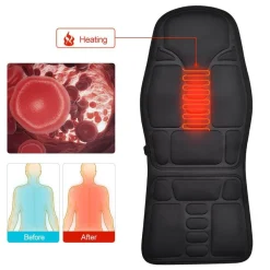 The Relaxation Nook Mobilitäts- Und Support-Tools|Massageprodukte-Beheizter Massagesitzbezug – Elektrisches Autokissen für Komfort und Entspannung