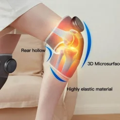 The Relaxation Nook Mobilitäts- Und Support-Tools|Massageprodukte-Beheiztes Kniemassagegerät – Elektrisches Schmerzlinderungskissen