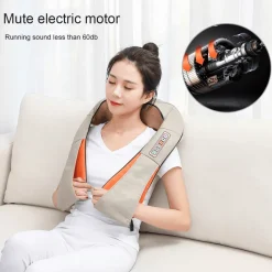 The Relaxation Nook Massageprodukte|Gesundheits-Gadgets-Beheiztes Nacken- und Rückenmassagegerät – Tragbares Gerät zur Schmerzlinderung