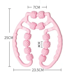 The Relaxation Nook Frauenpflege|Körperpflege-Beinmassagegerät – Komfort-Relaxer mit mehreren Rädern