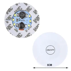 The Culinary Kit Küche & Esszimmer-Beleuchtete Getränkeuntersetzer – Leuchtende Partymatten