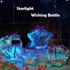 Bright Accents Beleuchtung-Beleuchtete Wunschflasche - Magisches Dekolicht