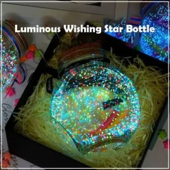 Bright Accents Beleuchtung-Beleuchtete Wunschflasche - Magisches Dekolicht