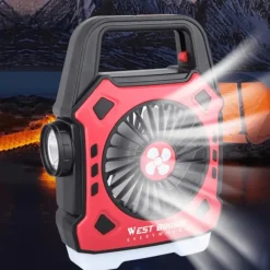 Trail Tech Outdoor-Artikel|Outdoor-Gadgets-Beleuchteter Outdoor-Ventilator – Vielseitige Kühlausrüstung für Abenteuer und Camping