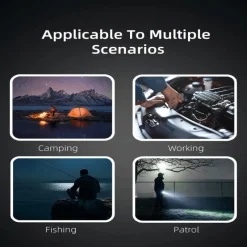 Trail Tech Outdoor-Artikel|Outdoor-Gadgets-Beleuchteter Outdoor-Ventilator – Vielseitige Kühlausrüstung für Abenteuer und Camping