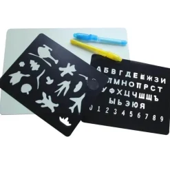 The Decor Haven Babyspielzeug-Beleuchtetes Zeichenbrett – Staffelei-Spielzeug für Kinder