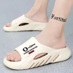 Trail Tech Outdoor-Gadgets|Outdoor-Artikel-Bequeme orangefarbene Strandpantoffeln mit massierendem Fußbett für ganztägige Entspannung