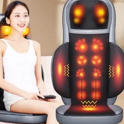 Wild u0026 Free Gear Autozubehör|Automobilindustrie-Bequemes elektrisches Autositzmassagegerät – Entspannendes Rückenmassagekissen