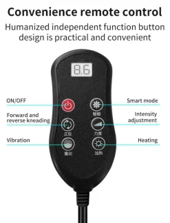 Wild u0026 Free Gear Autozubehör|Automobilindustrie-Bequemes elektrisches Autositzmassagegerät – Entspannendes Rückenmassagekissen