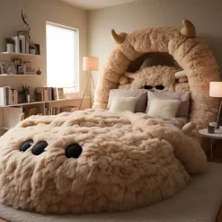 Kinder Cozy Living Kinderzimmermöbel|Möbel-Übergroße Plüsch-Tierbetten - Cozy Pet Lounge