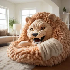 Kinder Cozy Living Kinderzimmermöbel|Möbel-Übergroße Plüsch-Tierbetten - Cozy Pet Lounge