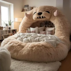 Kinder Cozy Living Kinderzimmermöbel|Möbel-Übergroße Plüsch-Tierbetten - Cozy Pet Lounge