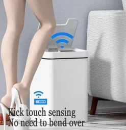 The Decor Haven Küche & Esszimmer|Gadgets Für Zuhause-Berührungsloser intelligenter Mülleimer – Sensor-Abfalleimer