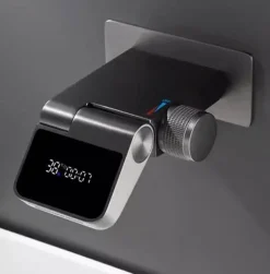 The Blissful Bath Badezimmer-Berührungsloser LED-Wasserhahn – Einstellbarer Durchfluss, moderner Wasserhahn für das Badezimmer