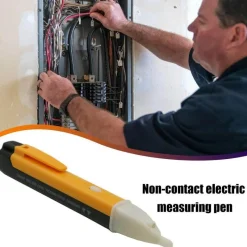 Cozy Living Heimwerkzeuge-Berührungsloser Spannungsprüfstift mit LED-Licht