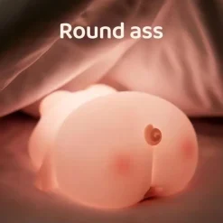 Illuminate Home Babyspielzeug|Beleuchtung-Berührungssensor Silikon LED Lampe Süßes kleines Schweinchen