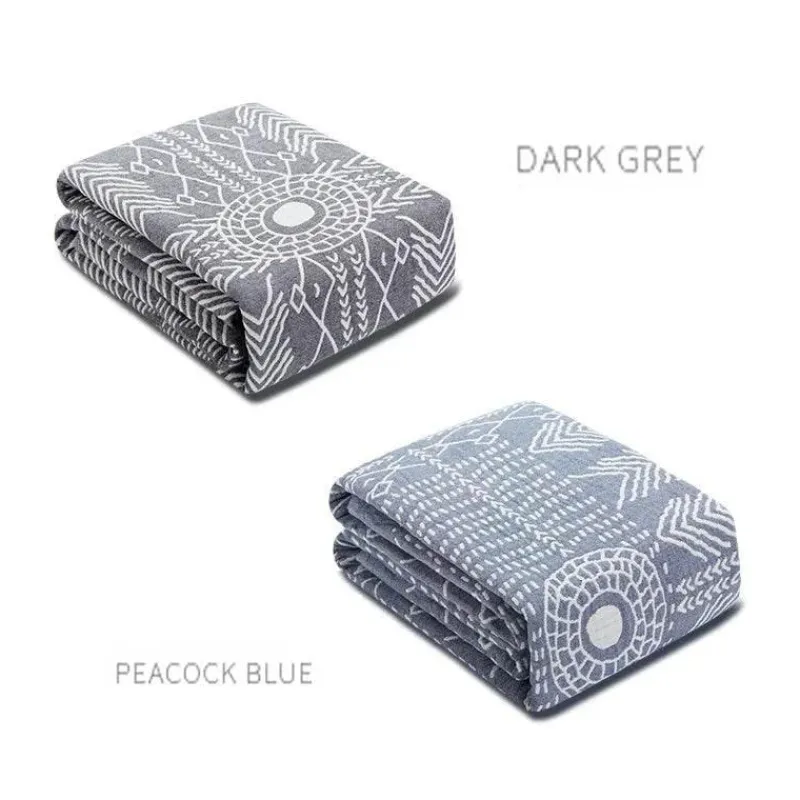 Wrap u0026 Relax Bettzeug-Überwurfdecke aus Baumwollgaze – weiche Sommertagesdecke für Schlafsäle und Sofas