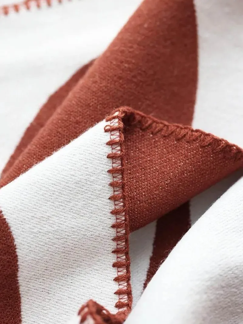 Snug u0026 Soft Bettzeug-Überwurfdecke aus Kaschmir-Imitat – weiche, gemütliche Wohndekoration