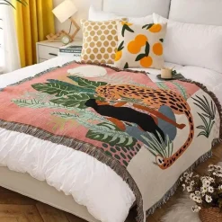 The Blanket Nook Bettzeug-Überwurfdecke im europäischen Stil – gemütliche Bettwäsche für draußen