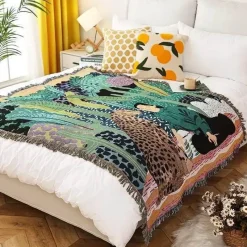 The Blanket Nook Bettzeug-Überwurfdecke im europäischen Stil – gemütliche Bettwäsche für draußen