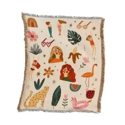 The Blanket Nook Bettzeug-Überwurfdecke im europäischen Stil – gemütliche Bettwäsche für draußen