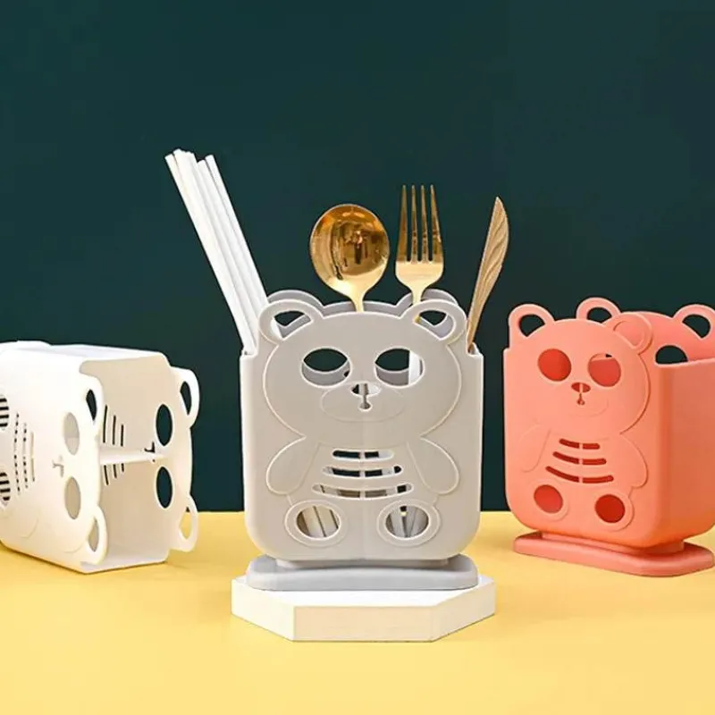 Tom Küche & Esszimmer-Besteck-Organizer – Aufbewahrungs- und Entwässerungslösung für die Küche