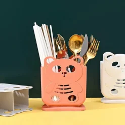 Tom Küche & Esszimmer-Besteck-Organizer – Aufbewahrungs- und Entwässerungslösung für die Küche