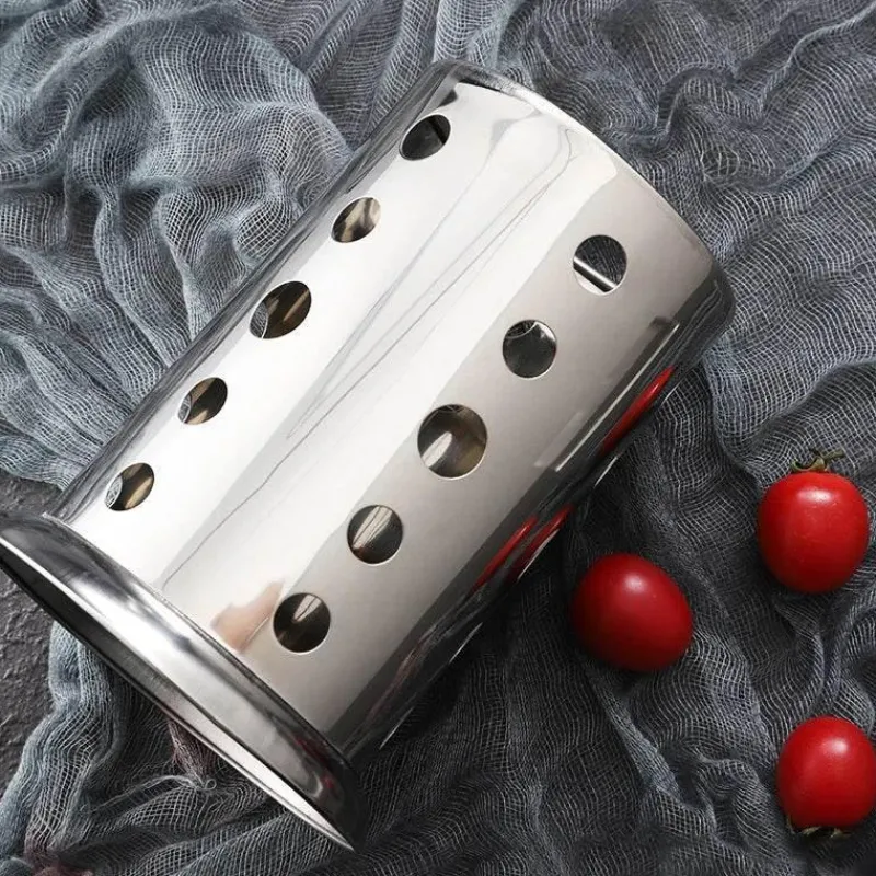 Tom Küche & Esszimmer-Besteck-Organizer aus Edelstahl – Aufbewahrungskorb für Küchenutensilien