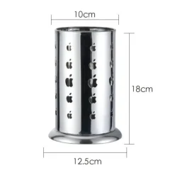 Tom Küche & Esszimmer-Besteck-Organizer aus Edelstahl – Aufbewahrungskorb für Küchenutensilien