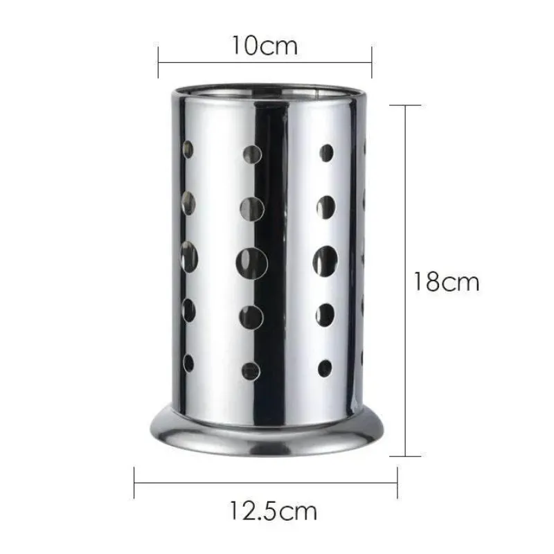 Tom Küche & Esszimmer-Besteck-Organizer aus Edelstahl – Aufbewahrungskorb für Küchenutensilien