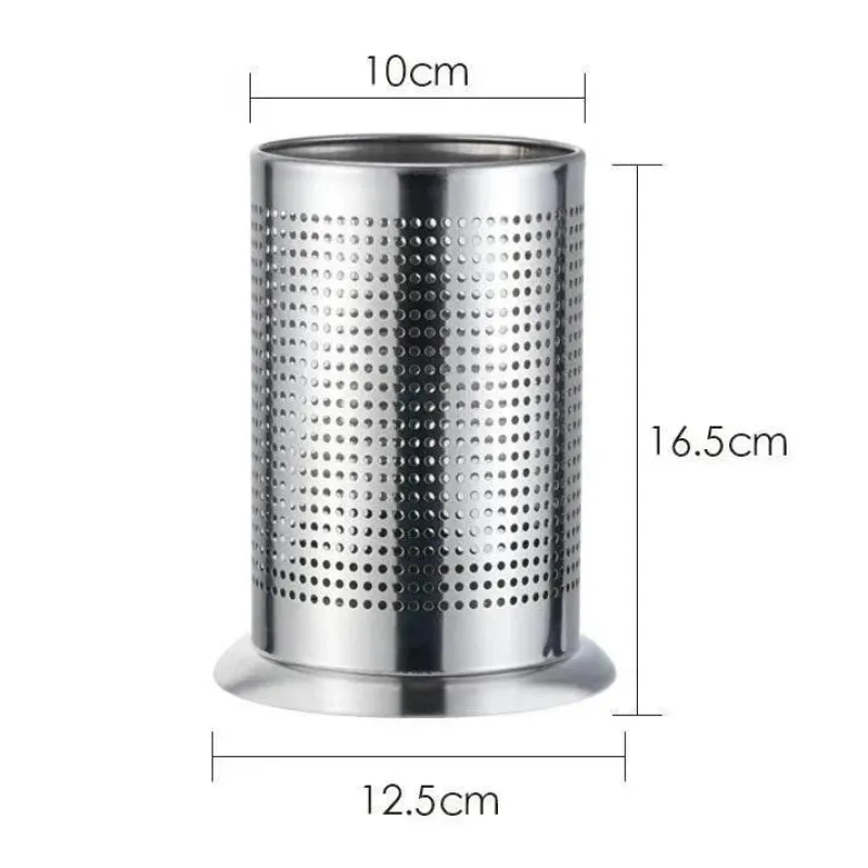 Tom Küche & Esszimmer-Besteck-Organizer aus Edelstahl – Aufbewahrungskorb für Küchenutensilien