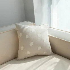 Cozy Cushions Bettzeug-Bestickter Kissenbezug - Dekoratives Akzentkissen