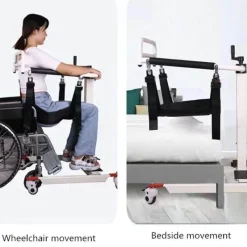 Tranquil Touch Mobilitäts- Und Support-Tools|Gesundheits-Gadgets-Bett zur Mobilitätshilfe für ältere Menschen – Rollstuhlhilfe zur Patientenbewegung