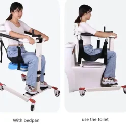 Tranquil Touch Mobilitäts- Und Support-Tools|Gesundheits-Gadgets-Bett zur Mobilitätshilfe für ältere Menschen – Rollstuhlhilfe zur Patientenbewegung