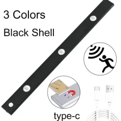 Comfort u0026 Style Beleuchtung-Bewegungssensor USB-Schrankleuchte - LED-kabelloses Nachtlicht