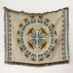 Snug u0026 Soft Bettzeug-Böhmische Überwurfdecke - Geometrischer Wandteppich-Sofabezug mit Quasten