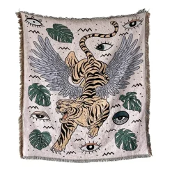 The Blanket Nook Bettzeug-Böhmische Outdoor-Decke – Luxus-Camping-Wandteppich