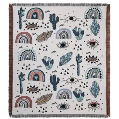 The Blanket Nook Bettzeug-Böhmische Outdoor-Decke – Luxus-Camping-Wandteppich