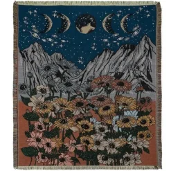 The Blanket Nook Bettzeug-Böhmische Outdoor-Decke – Luxus-Camping-Wandteppich