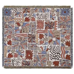 The Blanket Nook Bettzeug-Böhmische Outdoor-Decke – Luxus-Camping-Wandteppich