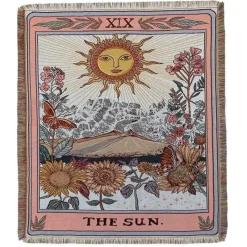 The Blanket Nook Bettzeug-Böhmische Outdoor-Decke – Luxus-Camping-Wandteppich